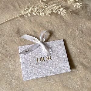 Dior empty gift box
